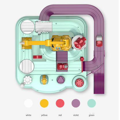 Children's Car Adventure Toy Small Train Track